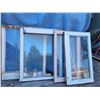 Image 2 : Vintage paned windows. (2) approx. 28” X 24” (2) 28” X 16”