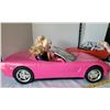 Image 2 : Barbies in cars. Thunderbird & Corvette.