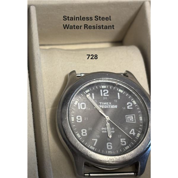 Men's Watch - Timex Expedition, Stainless Steel Back, Water Resistant