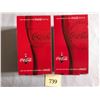 Image 3 : 2 Vintage Coca Cola Glasses in Original Package Ltd Edition celebrating 100 Yrs of the coke bottle