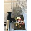 Image 1 : Sous Vide with Immersion Circulator and Cookbook - Barely Used. Value $200+