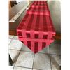 Image 3 : 7 x Rusty Red Color Table Runners - 96" Long. Great for Wedding Decor