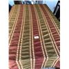 Image 2 : Beige 100% Cotton Tablecloth 90" x 60" - Made in France; Rust Colored Table Cloth 2 x European Shams