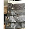 Image 3 : 3 x Grey Sheer Curtain Panels 38" x 85" 2 Grey Curtain Panels 38" x 85" 1 White Curtain Panel 51" x 
