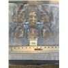Image 1 : 2 x Heavy Glass Snack/Condiment Dishes
