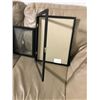Image 1 : 5 Black Picture Frames, Various Sizes