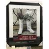 Image 2 : Black Poster Frame- 25" x 21"; Large Picture Frame - 24" x 30"