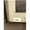 Image 3 : Abstract Picture 21" x 16 1/2"; Picture Frame with Mat - Mat is 15" x 15, Frame is 22" x 22"