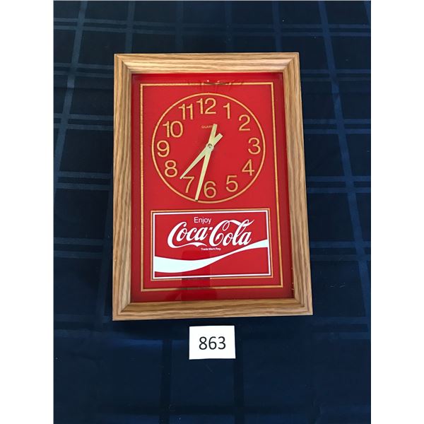 1970s Vintage Coca Cola Clock