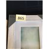Image 2 : New York Print on Canvas; New 8" x 10" Frame; 1 Used Ladies Grey Wallet