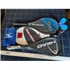 Image 1 : 2 Head Squash Rackets (Brand New); 2 Tennis Rackets; 5 Penn Racquetballs; 1 Golf Towel;