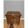 Image 1 : 2 Drawer Side Table - Made in Canada - All Wood