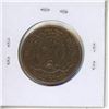 Image 2 : Province of Canada. 1842 Bank of Montreal Half Penny Token. PC-1A2. Heavy Trees. Short-nosed beaver.