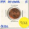 Image 1 : 1979 Canadian Struck Off-Centre Error Cent. Choice BU Red.