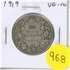 Image 1 : 1919 Silver 50 Cents. VG-10.