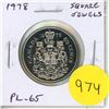 Image 1 : 1978 Square Jewels 50 Cents. Proof Like.