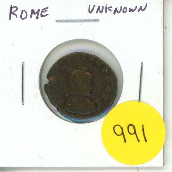 Ancient Rome. Unknown emperor. Poor.