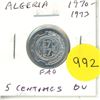 Image 1 : Algeria. 1970 – 1973 5 Centimes. FAO issue. BU.