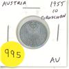 Image 1 : Austria. 1955 10 Groschen. AU.