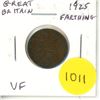 Image 1 : Great Britain. 1925 Farthing. VF.