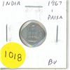 Image 1 : India. 1967 1 Paisa. BU.