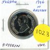 Image 1 : Jordan. 1996 10 Piastres. King Hussein. Uncirculated.