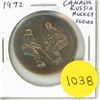 Image 1 : 1972 Canada Russia Hockey Series medal. Uncirculated.