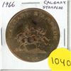 Image 1 : 1966 Calgary Stampede Trade Dollar. BU.