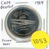 Image 1 : 1984 Cape Breton Trade Dollar that commemorates the first flight of the Silver Dart, the first Canad
