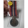 Image 1 : 1939 – 1945 Canadian War Medal with correct ribbon. EF.