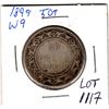 Image 1 : 1899 NEWFOUNDLAND FIFTY CENTS WIDE NINE VARIETY