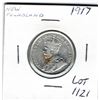 Image 2 : 1917C NEWFOUNDLAND TWENTY-FIVE CENT