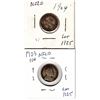 Image 1 : 1903 AND 1904H NEWFOUNDLAND TEN CENTS