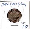 Image 1 : 1844 BRITISH ONE SHILLING SILVER