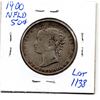 Image 2 : 1900 NEWFOUNDLAND FIFTY CENT PIECE SILVER