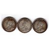 Image 2 : 1912, 1917, AND 1919 NEWFOUNDLAND GEORGE V TEN CENT, TYPE SET