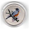 Image 1 : 2013 COLOURED COIN, AMERICAN ROBIN, TWENTY-FIVE CENT, RCM