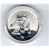 Image 1 : 2014, 20 FOR 20, $20 FACE, QUARTER OUNCE SILVER COIN, LYNX, RCM