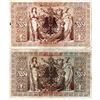 Image 2 : 2, 1910 GERMANY 1000 MARK NOTES