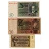 Image 1 : 1929 AND 1937 GERMAN BANK NOTES