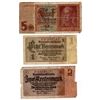 Image 1 : 1937 AND 1942 GERMAN BANK NOTES, SWASTIKA ON THE 1942