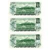 Image 2 : 3, 1973 LAWSON/BOUEY CONSECUTIVE DOLLAR BILLS