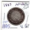 Image 1 : 1885 NEWFOUNDLAND FIFTY CENT KEY DATE