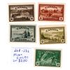 Image 1 : MINT HINGED 268-272 CANADIAN STAMPS