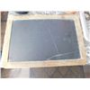 Image 2 : ANTIQUE CHILD’S DOUBLE-SIDED WOOD AND SLATE CHALK BOARD