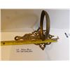 Image 3 : ANTIQUE BRASS WALL LANTERN HOLDER