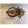 Image 4 : ANTIQUE BRASS WALL LANTERN HOLDER