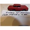 Image 2 : VINTAGE 4” PRESSED METAL CAR, RED