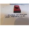 Image 3 : VINTAGE 4” PRESSED METAL CAR, RED