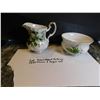 Image 4 : ROYAL ALBERT “TRILLIUM” CREAM AND SUGAR SET
